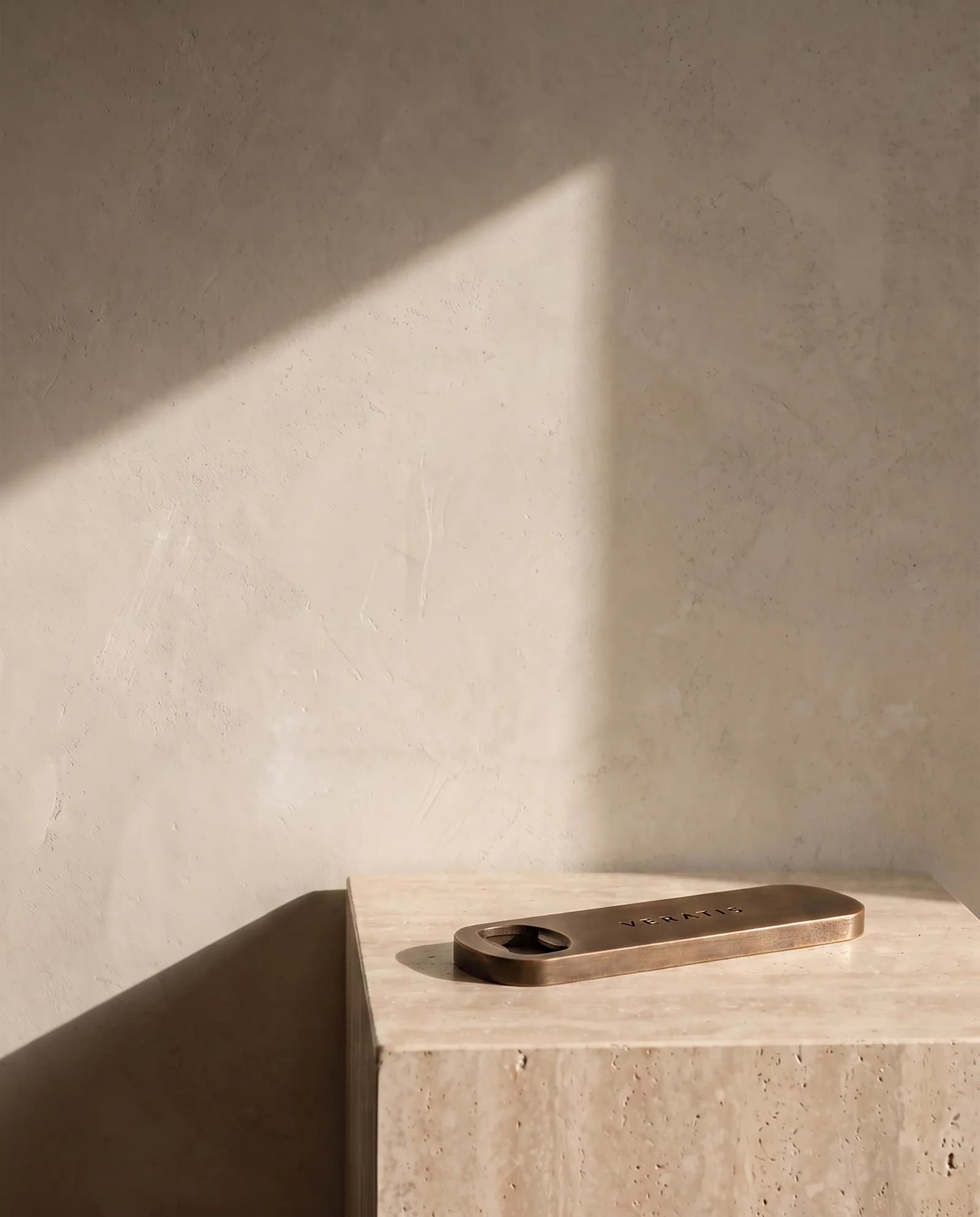Brass Bottle Opener — Machined from a single billet