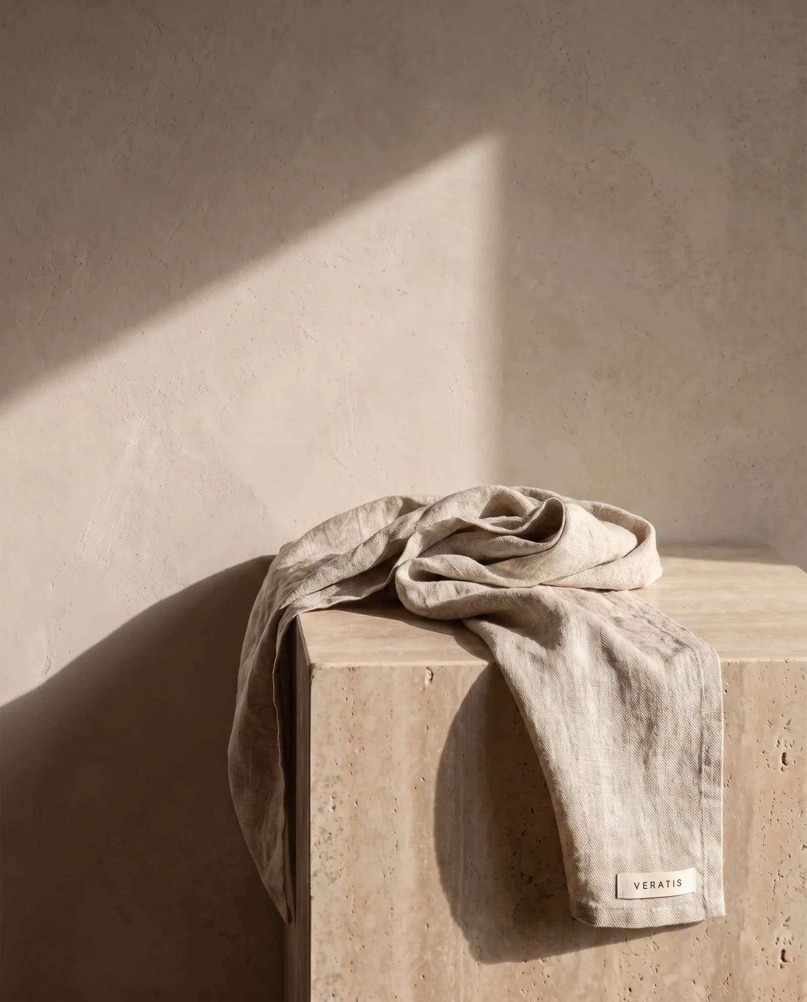 Linen Table Runner — 200 × 40 cm, stonewashed European flax