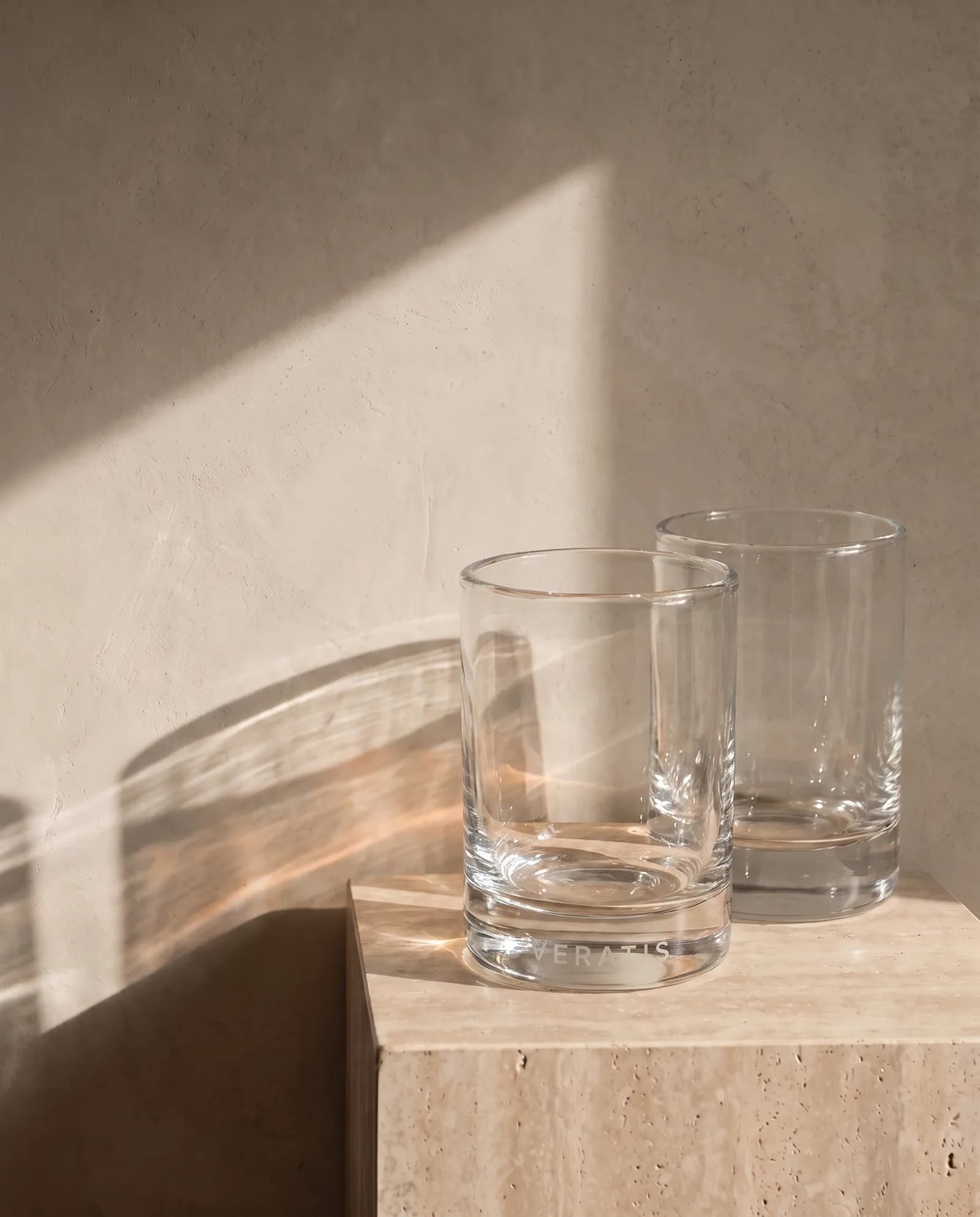 Tumbler — 300 ml hand-blown glass, straight-sided